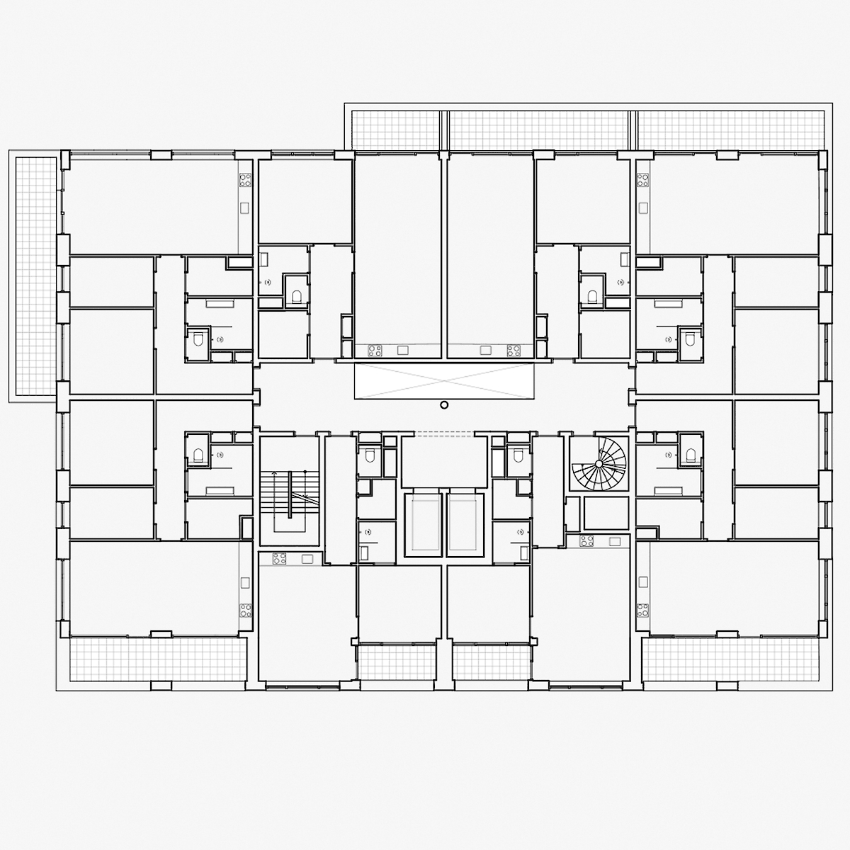 Plattegrond Parkvilla 2 tweede verdieping