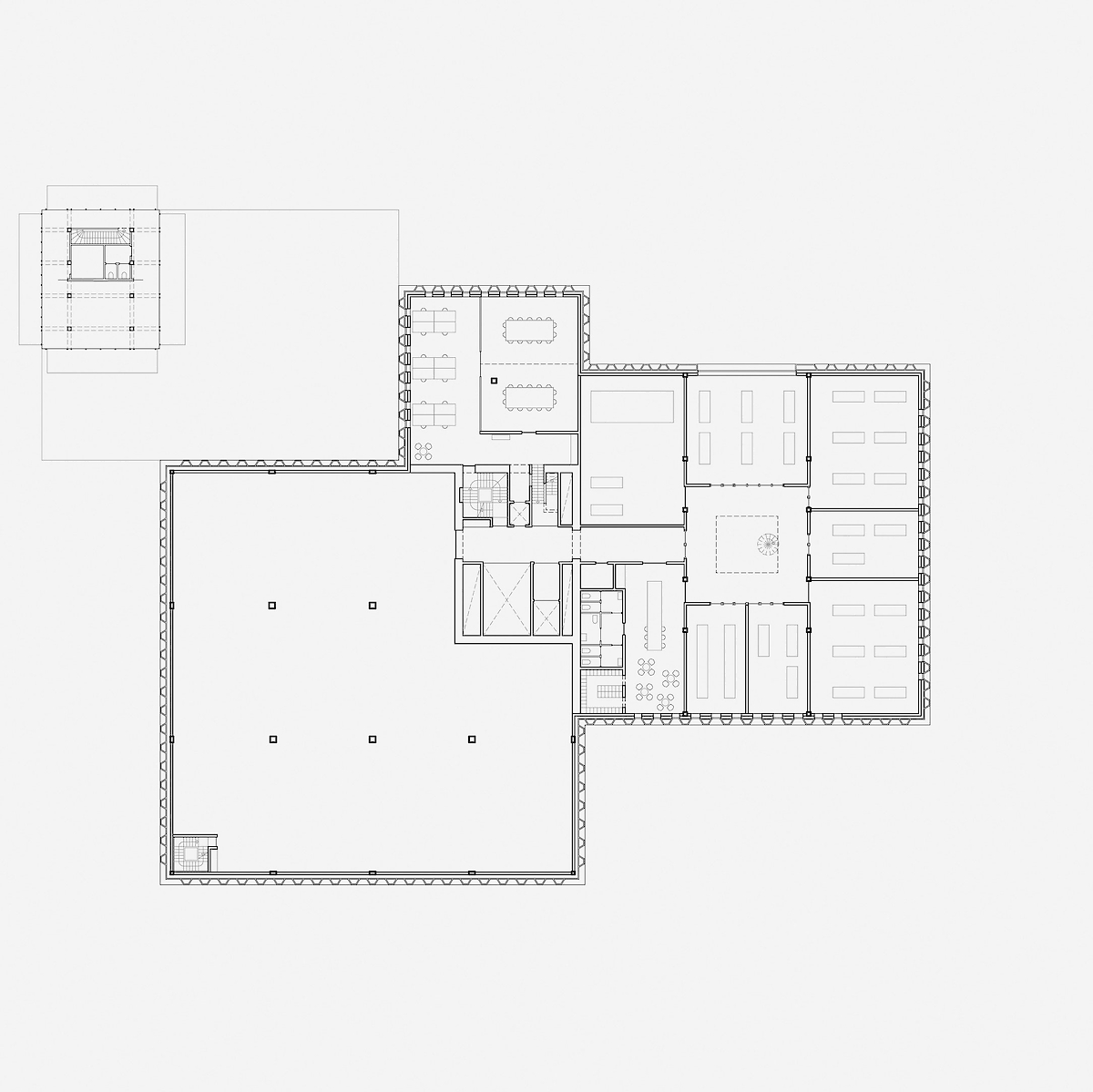 Plattegrond eerste verdieping